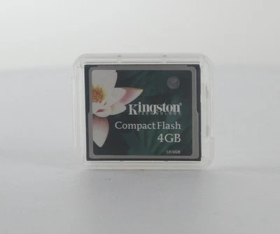 Kingston 4 GB CompactFlash Memory Card (CF/4GB) - Image 1 of 2