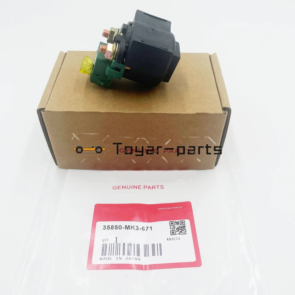 For 1989-2007 Honda Shadow VLX 600 1× Motorcycle Starter Solenoid Relay - Image 1 of 4