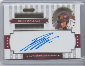 K109,195 - 2008 Razor Signature Series Exclusives Autographs #ES11 Brett Wallace - Picture 1 of 2