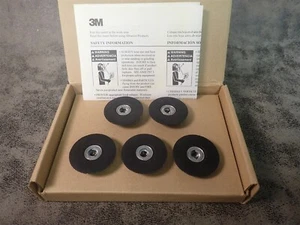NEW 3M Roloc 45096 2" Hard Internal Disc Backing Pad 5 Pack (BN369) - Picture 1 of 4