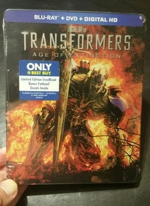 /// NEW /// TRANSFORMER AGE OF EXTINCTION/// BLU-RAY/// STEELBOOK /// - Picture 1 of 10