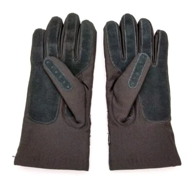 Guantes de conducción elásticos negros vintage para damas y mujeres gamuza aislante M/L Foto 1 de 4