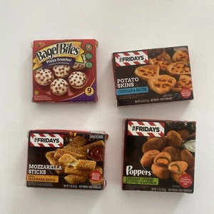 O Zuru Mini Brands Mixed Series Appetizer Lot TGI Fridays Bagel Bites Miniature - Picture 1 of 7