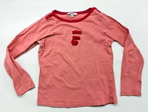 Original Designer Long Sleeve Shirt by Jacadi Paris Size 6 Years 110 116 Pink - Picture 1 of 2