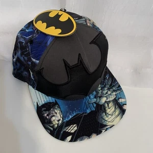 BATMAN TM & DC Comics S15 Baseball Hat Cap Youth Adjustable New With Tags - Picture 1 of 8