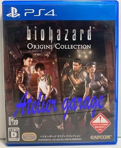 USED PS4 Biohazard Origins Collection Japanese & English Voice Resident Evil 0+1 - Picture 1 of 7