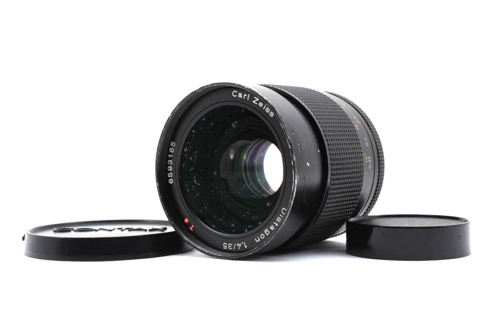 Contax  Distagon 35mm f/1.4 AEG Carl Zeiss Lens C/Y Mount Used - Image 1 of 4