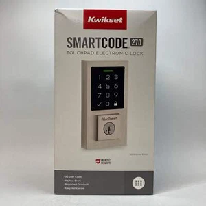 New Kwikset Smartcode 270 Touchpad Electronic Lock Multicolored 51547-001 - Picture 1 of 6