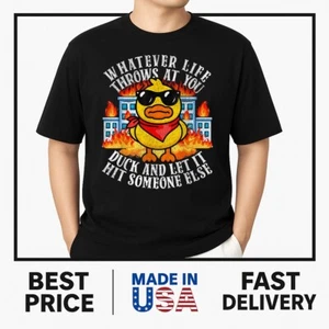 Sarcastic Funny Duck Shirt Funny Joke Quote Humor Duck Meme T-Shirt HOTTT 2025 - Picture 1 of 5