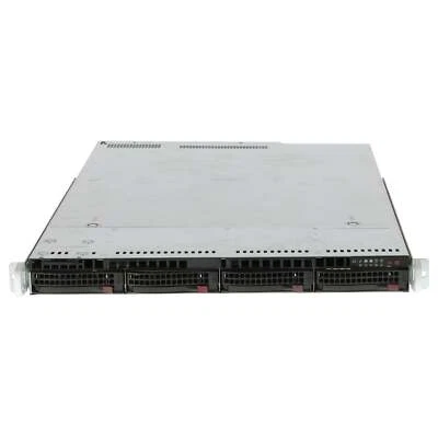 Supermicro CSE-819U CTO Server  2x LGA2011 DDR4 SYS-6018U-TR4T+ 4x LFF - Bild 1 von 4