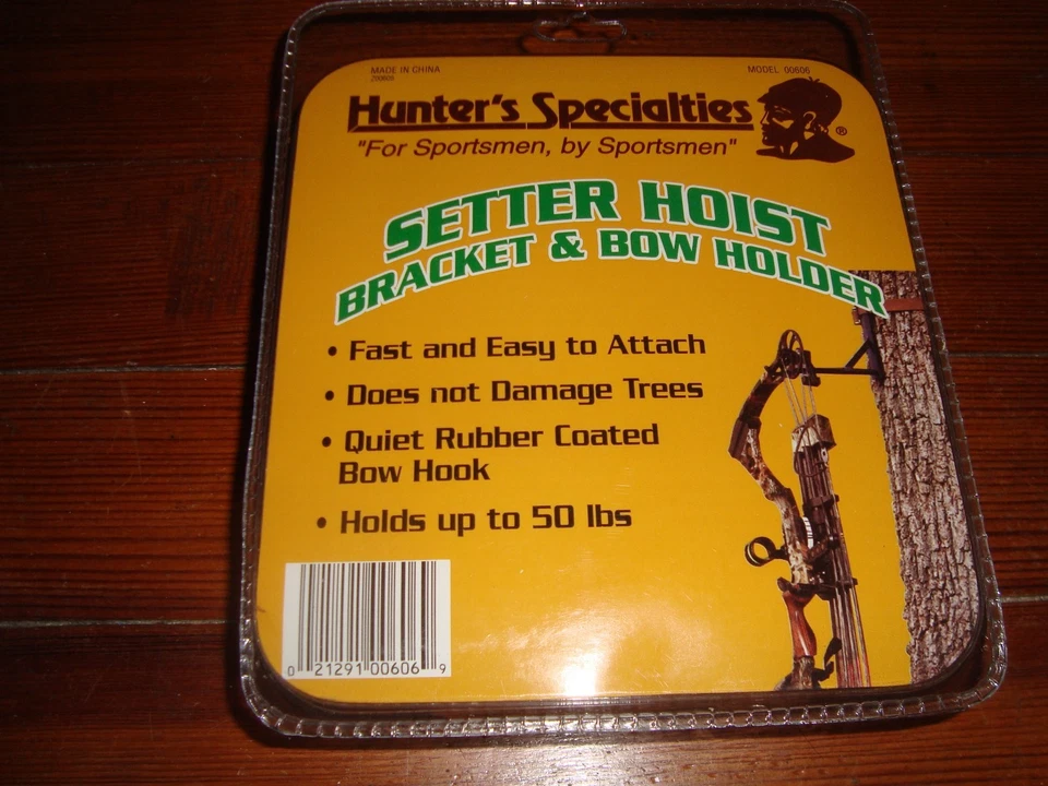 Hunter's Specialties Setter Hoist Bracket & Bow Holder Tree stand blind etc - Image 1 of 1