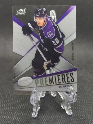 2008-09 Upper Deck Ice Ice Premieres Level 3 /999 Brian Boyle #122 Rookie RC - Image 1 of 2