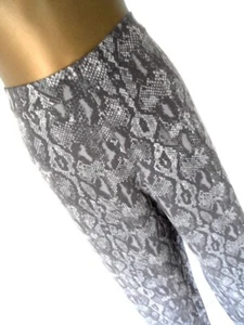 Isaac Mi rahi Animal print mocha trousers 22 stretch pull ons straight leg (8712 - Picture 1 of 4