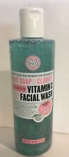 Soap & Glory Face Soap And Clarity 3-In-1 Daily Detox Vitamin C Facial Wash New