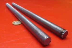Threaded Steel Rods, Plain Finish, RH, 5/8"-18 x 1 Foot Length, 2 pc - Picture 1 of 16
