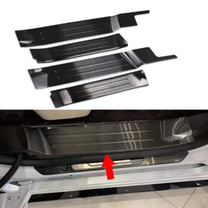 4Pcs Fits for All New Sienna 2021-2023 Door Sill Scuff Molding Guard Cover Trim  - Picture 1 of 6