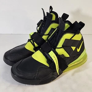 Nike Air Force 270 Utility Mens Size 11 Black Volt AQ0572-001 - Picture 1 of 19