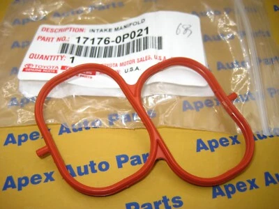 Junta colector de admisión Toyota Camry Avalon Rav4 Sienna Venza Highlander 3,5 L V6 Foto 1 de 2