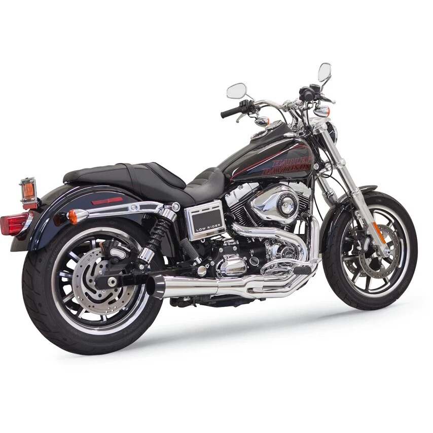 Bassani Chrome 1D32R Road Rage II Mega Power 2-1 Exhaust Harley Dyna FXD 91-17 - Image 1 of 1