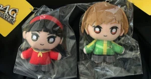 Persona Yukiko Amagi Chie Satonaka Plush Mascot Doll Toy Set Japan Limited New - Picture 1 of 1