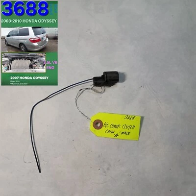 ⭐⭐CONECTOR EMBRAGUE COMPRESOR AC HONDA ODYSSEY 2008-2010 FABRICANTE ORIGINAL⭐⭐ Foto 1 de 2