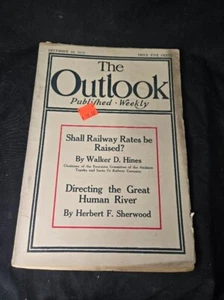 The Outlook Published weekly dec 10th 1910 directing the great human river - Picture 1 of 4