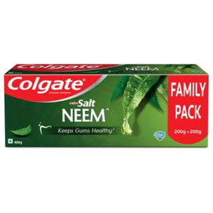 2 X Colgate Active Salt Neem Germ Fighting & Gum Toothpaste  200 g - Free Ship - Picture 1 of 6