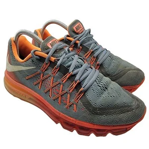 Nike Air Max Mens 8 Graphite Orange 2014 Sneaker Running Athletic Shoes - Picture 1 of 11
