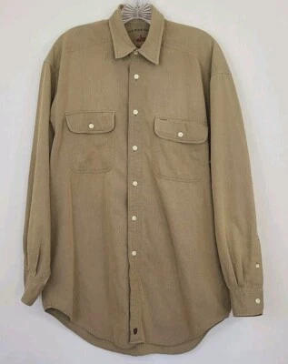 Vintage Nordstrom mens button up shirt natural style hong kong casual outdoor - Image 1 of 4