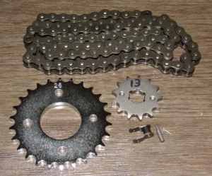SUZUKI LT80, KAWASAKI KFX80 LT KFX 80 TORQUE / SPEED CHAIN & SPROCKET KIT - Picture 1 of 6