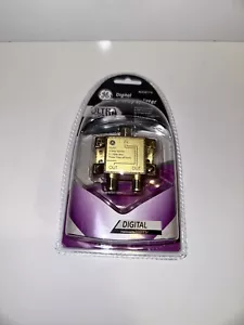 -NIB-Digital 2 Way Splitter GE Ultra Prograde for TV and Satellite AV22677 - Picture 1 of 4