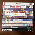 LOT OF 10 COMEDY DVDs Assorted Movies Mixed Used - Eddie Murphy, Steve Martin