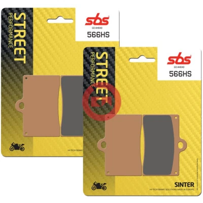 PASTIGLIE FRENO ANTERIORE SBS 566HS MOTO GUZZI CALIFORNIA SPECIAL 1100 1999-2000 Foto 1 de 4