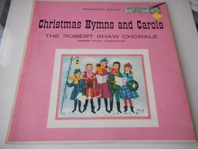 Christmas Hymns & Carols Vol. 1 Robert Shaw Chorale Vinyl LP RCA LM-1112  Foto 1 de 4