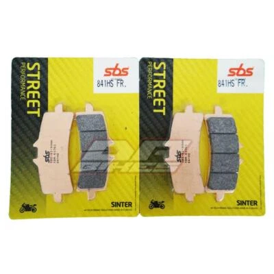 Pastilhas de freio dianteiras sinterizadas Ducati 1198 SP 2011 2012 SBS Street 841HS - Imagem 1 de 4