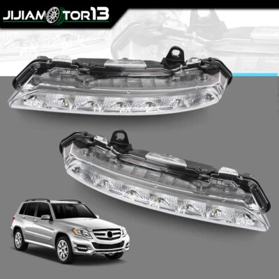 Apto para Mercedes Benz S350 S550 AMG Par DRL LED Luz antiniebla de circulación diurna Foto 1 de 4