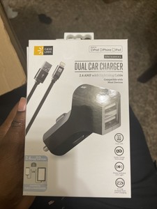 Car Charger Case Logic Dual Purpose Charging Solution Retail Packaging black Caselogic CLYSP Car Charger Case Logic Dual Purpose Charging Solution Retail Packaging black Caselogic CLYSP