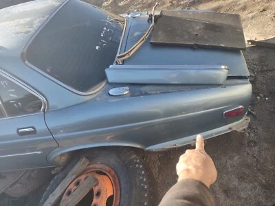 1982-1987 Jaguar XJ6 XJ12 серии 3 задний левый LH хромированная четверть бампера крышка  - Изображение 1 из 4