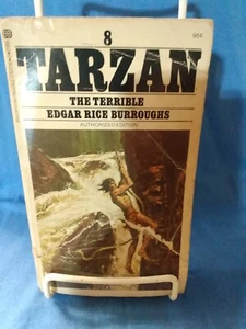Tarzan The Terrible(Tarzan #8) Edgar Rice Burroughs PB Ballantine - Bild 1 von 8