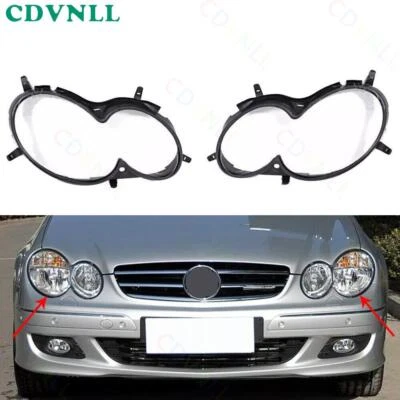 For Mercedes Benz W209 CLK 2003-2009 Headlight Headlamp Gaskets Left Right Pair Foto 1 de 4