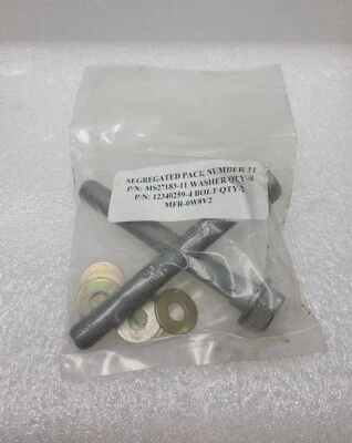 Pernos de cinturón de seguridad HMMWV Am General Humvee M-998 12340259-4 2ea Foto 1 de 2