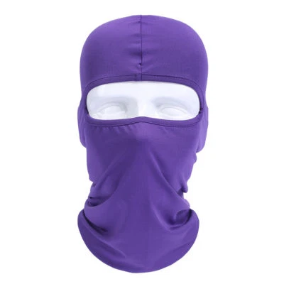 Mascarilla facial con capucha de pasamontañas con escudo UV delgada para ciclismo al aire libre para hombres mujeres EE. UU. Foto 1 de 4