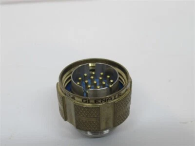 Glenair 220-06E16-19PN, 06324, 19 Pin Circular Connector, 16 Shell Size - Image 1 of 2