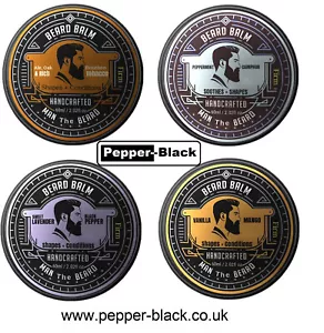 Man The Beard Premium Stylin + Soothing Beard Balm | Firm | 60ml - Picture 1 of 10