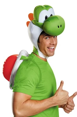 Nuevo kit de disfraz de Super Mario Brothers Yoshi para adulto Foto 1 de 2