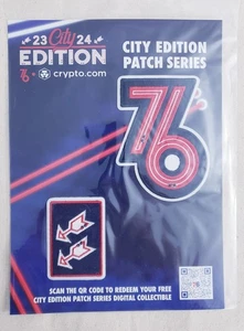 Philadelphia  76ers Sixers City Edition Jersey Patch 2023-24 - Picture 1 of 2