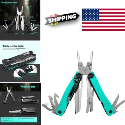 Compact Multitool Knife with 14 Functions Ideal for Gifts and Stocking Stuffers - Image 1 of 4