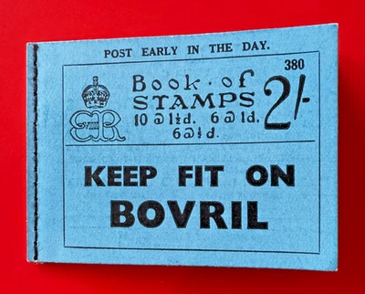 Folleto de sellos GB KEVIII Nº 380 como nuevo y completo Foto 1 de 4