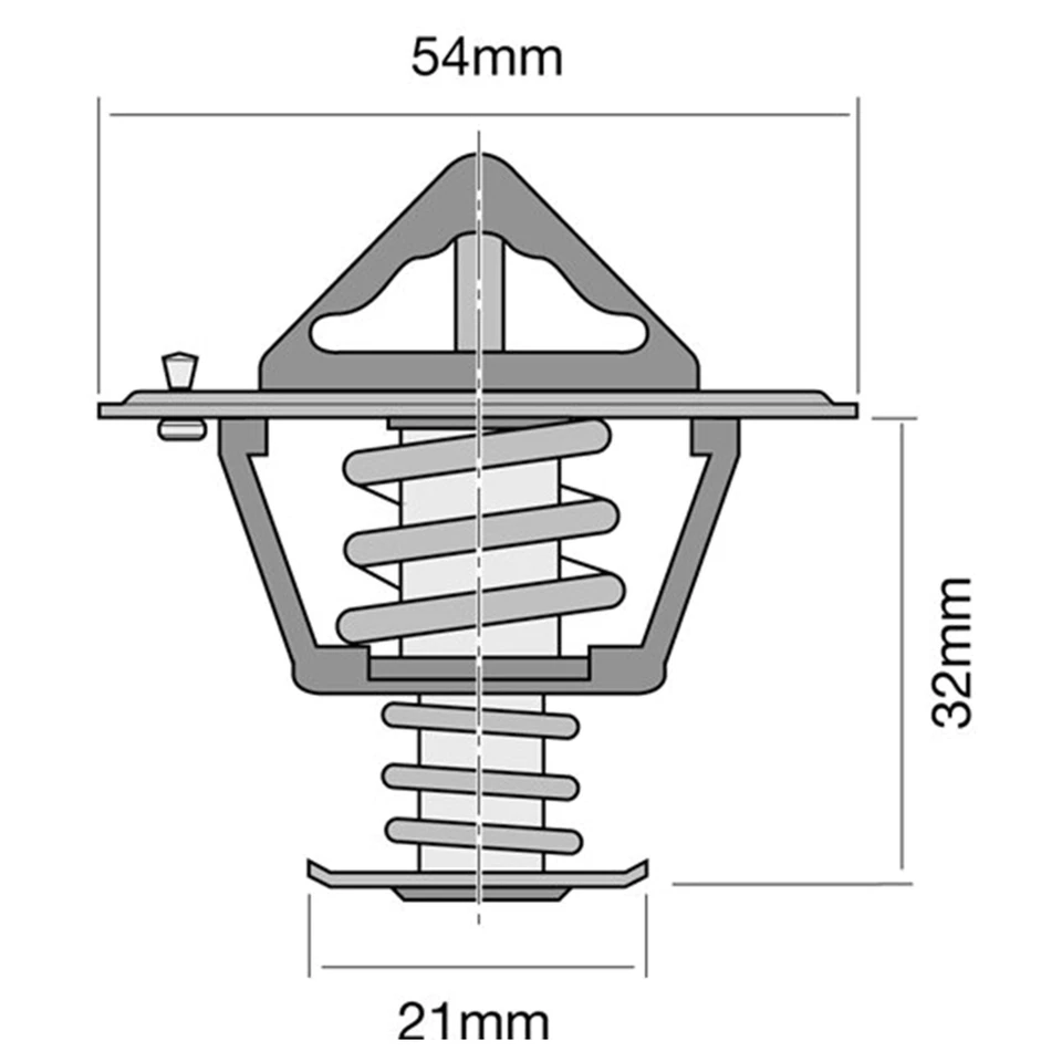 Thermostat for Holden Rodeo RA TFR55 TFS55 4cyl 2.8L 4JB1-T 3.0L 4JH1TC 1990~06 - image 1 of 1