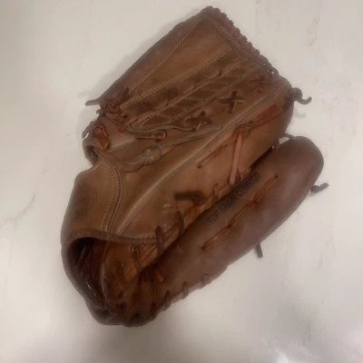 Regent All Star 10" RHT Leather Cowhide Double V Hinge Baseball Glove Mitt  5800 - Image 1 of 4